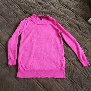 Jcrew pink light weight sweater